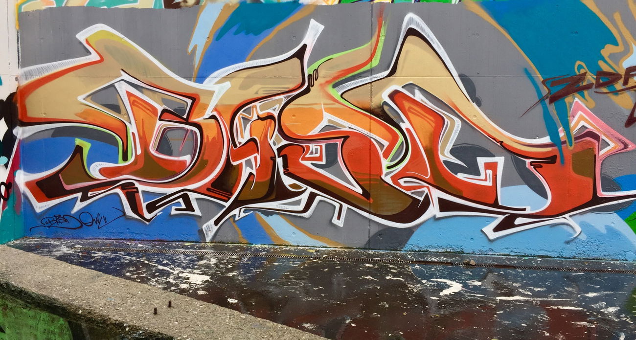 Graffiti Wall - Photo by Holzer (2017)