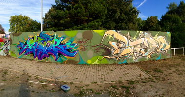 Graffiti Wall - Photo by Holzer (2016)