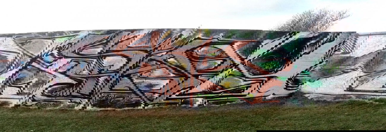 Graffiti Wall - Photo by Holzer - Bernburg (2015)