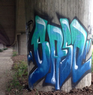 Graffiti Wall - Photo by Holzer - Basd, 1ne