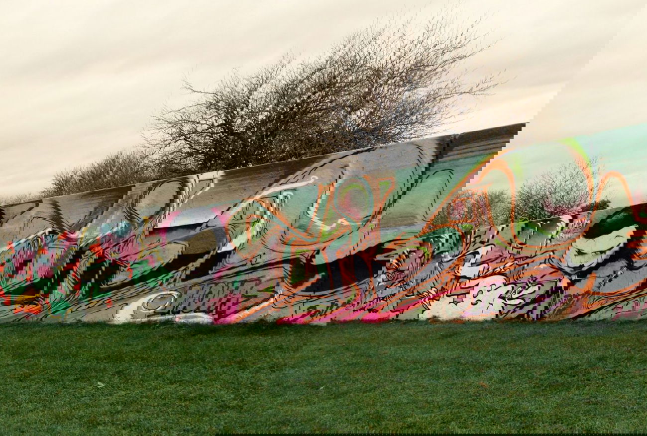 Graffiti Wall - Photo by Holzer - Bernburg (2014)