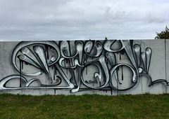 Graffiti Wall - Photo by Holzer (2017)