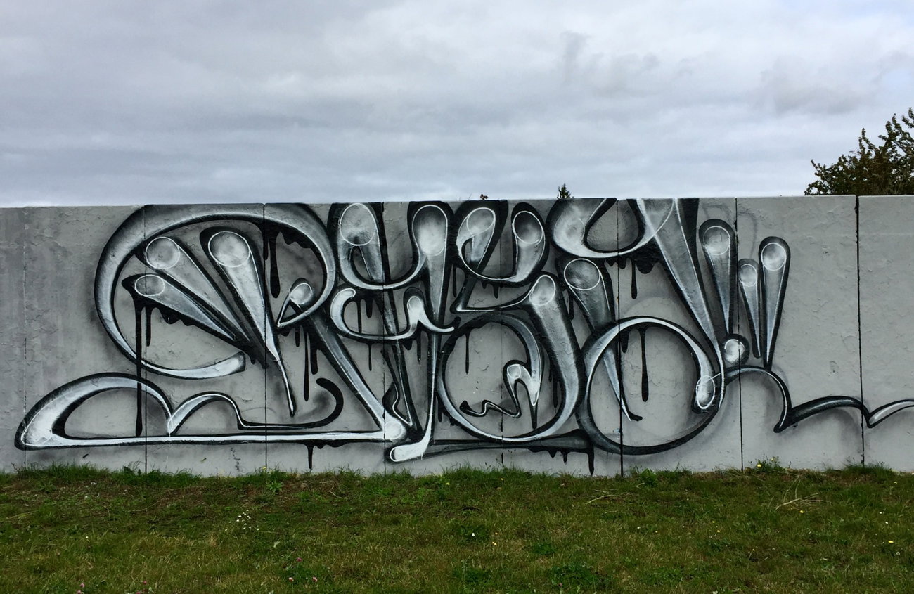 Graffiti Wall - Photo by Holzer (2017)