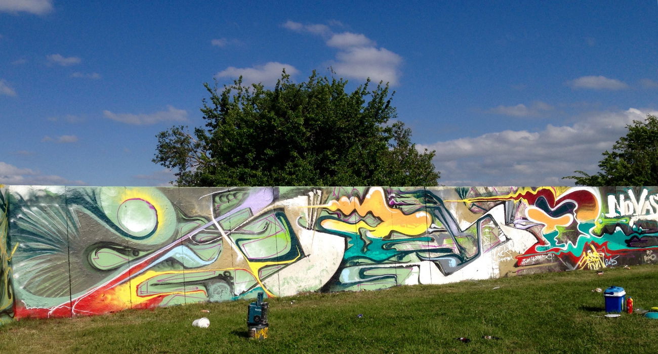 Graffiti Wall - Photo by Holzer - Bernburg
