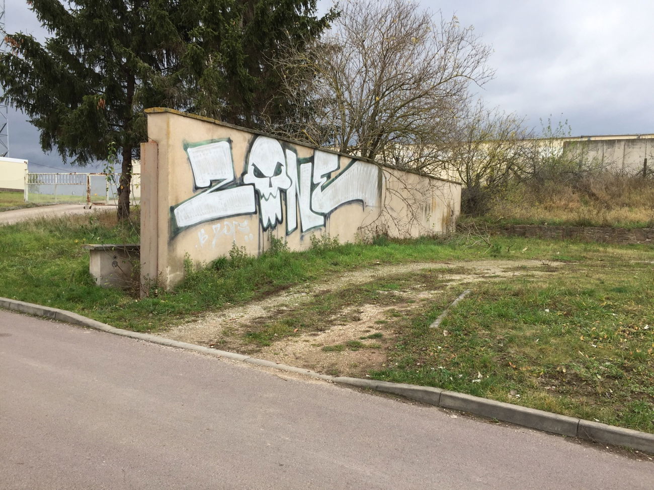 Graffiti Bombing - Photo by Holzer (2017)