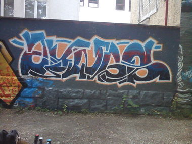 Graffiti Wall - Photo by Homie