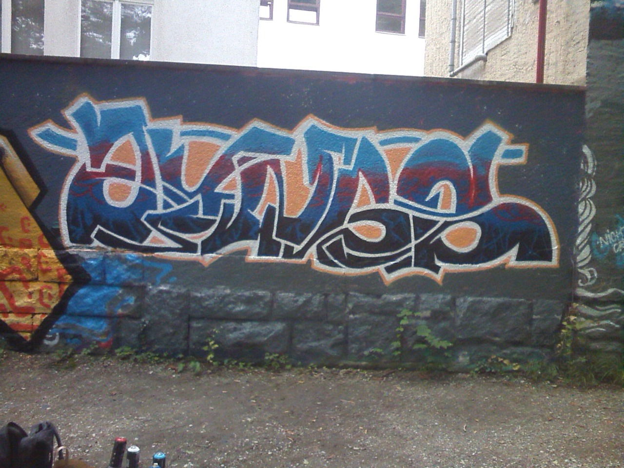 Graffiti Wall - Photo by Homie