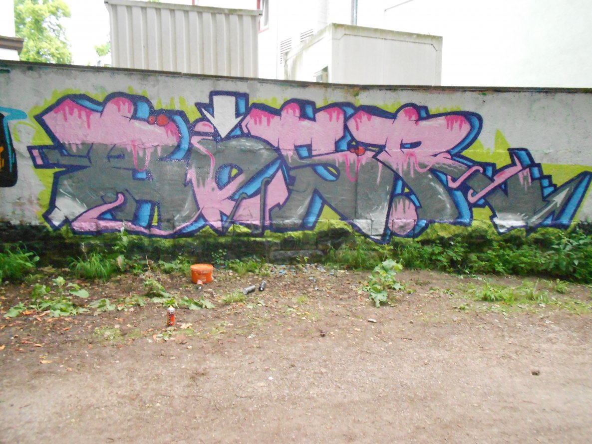 Graffiti Wall - Photo by Homie