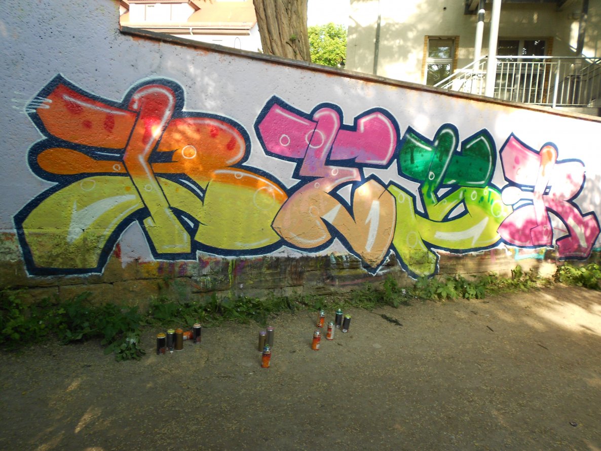 Graffiti Wall - Photo by Homie
