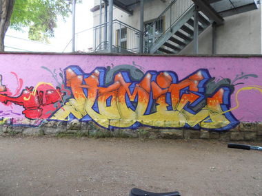Graffiti Wall - Photo by Homie
