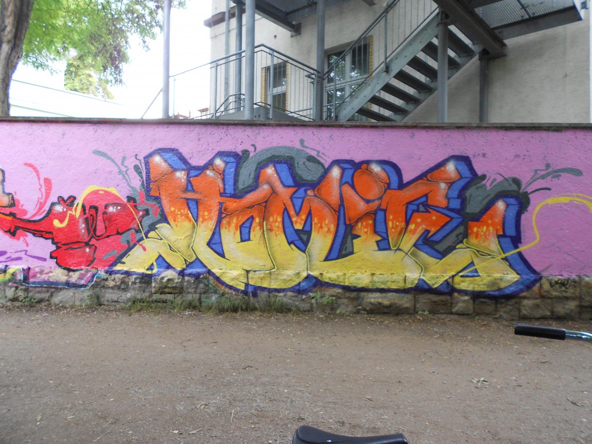 Graffiti Wall - Photo by Homie