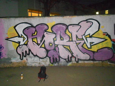 Graffiti Wall - Photo by Homie