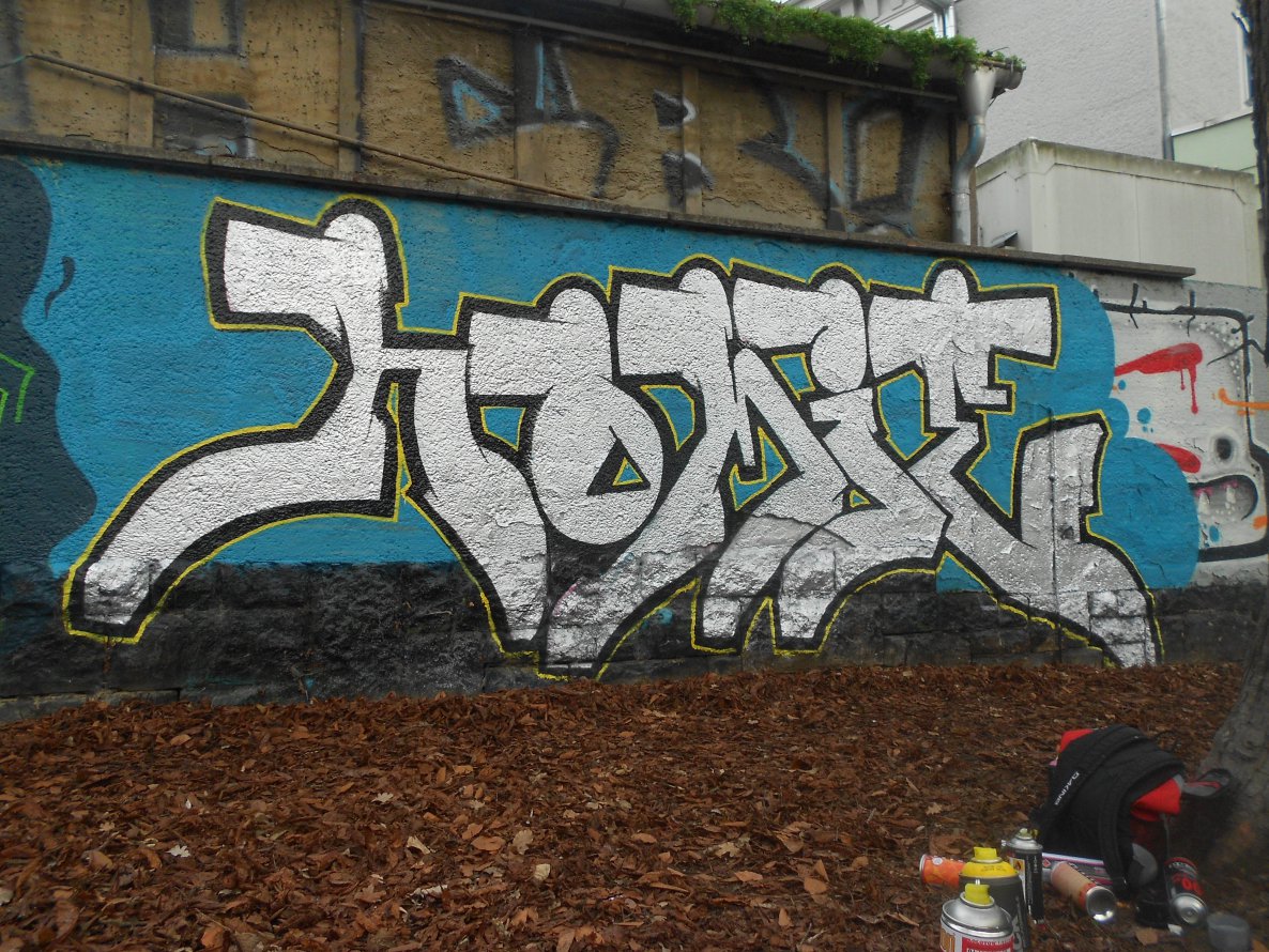 Graffiti Wall - Photo by Homie