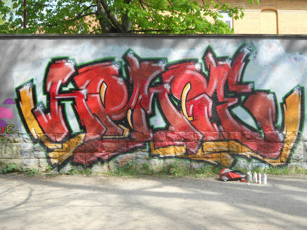 Graffiti Wall - Photo by Homie