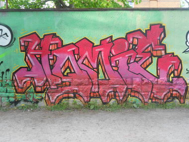 Graffiti Wall - Photo by Homie