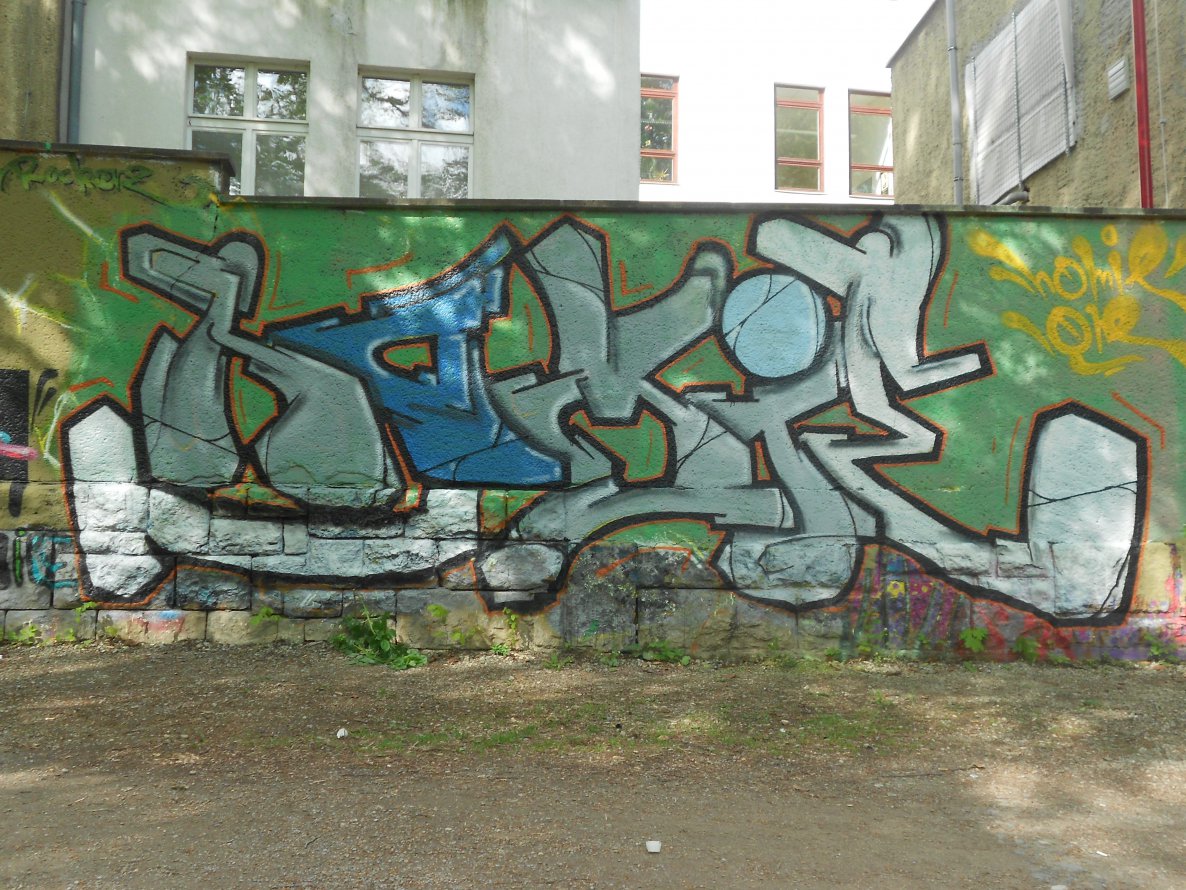 Graffiti Wall - Photo by Homie