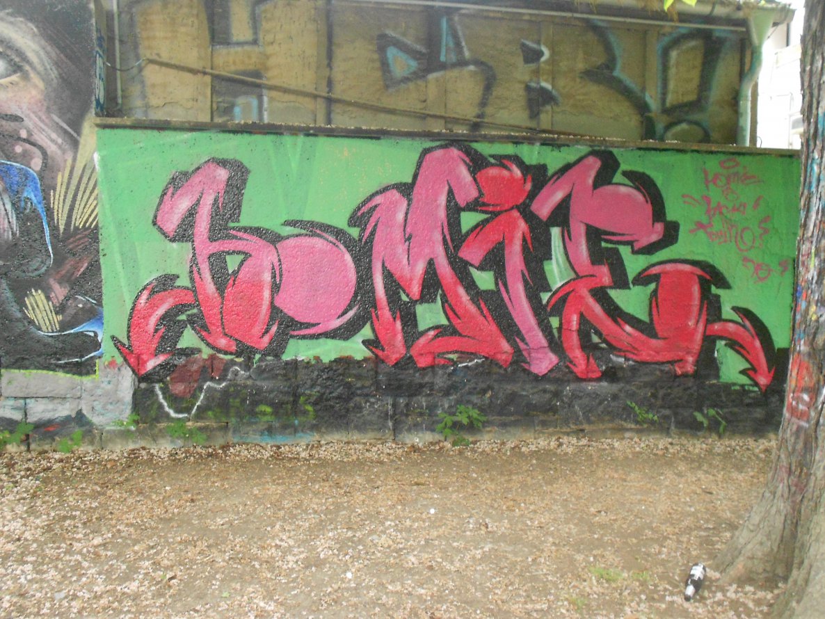 Graffiti Wall - Photo by Homie