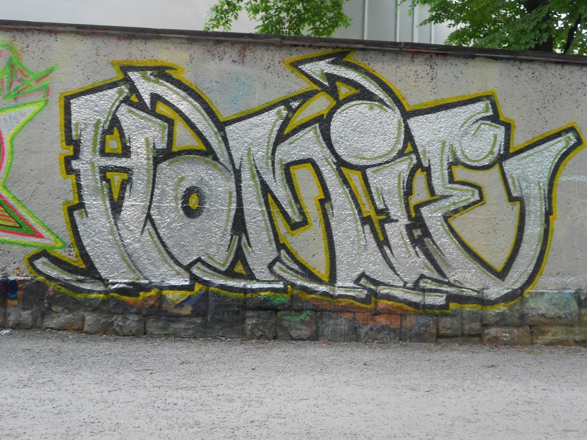 Graffiti Wall - Photo by Homie