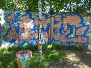 Graffiti Wall - Photo by Homie