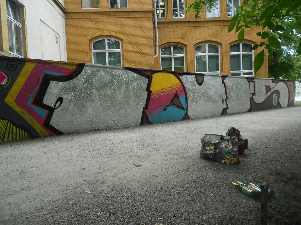 Graffiti Wall - Photo by Homie