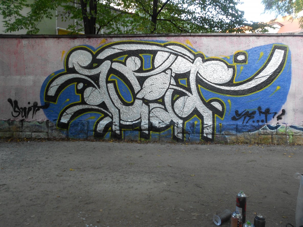 Graffiti Wall - Photo by Homie