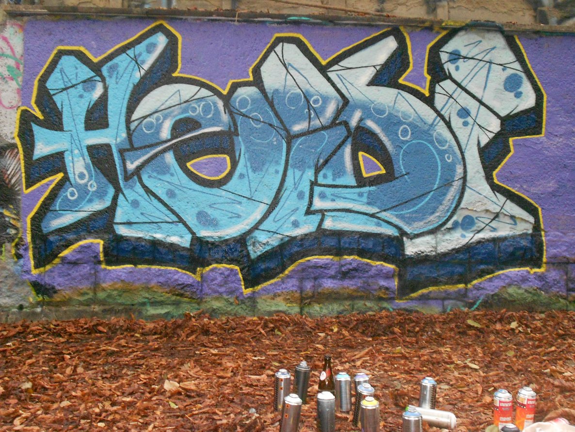 Graffiti Wall - Photo by Homie