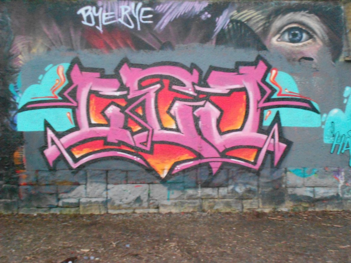 Graffiti Wall - Photo by Homie