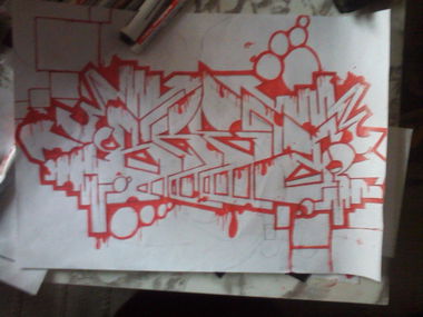 Graffiti Sketch - Photo by Homie