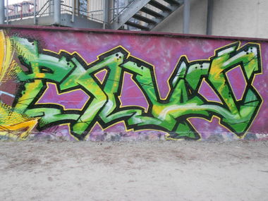 Graffiti Wall - Photo by Homie