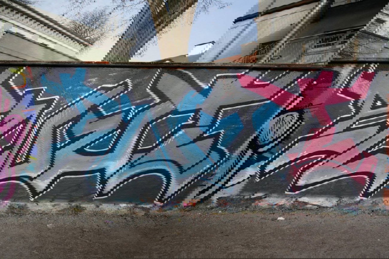 Graffiti Wall - Photo by Homie