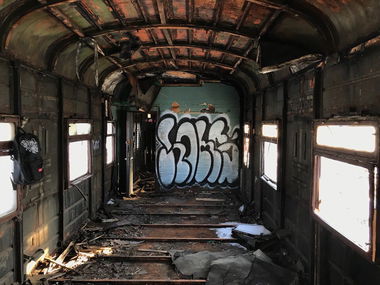 Graffiti Train - Photo by Homs - Homs (2018)