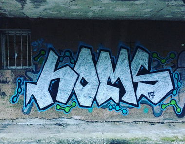 Graffiti Bombing - Photo by Homs - Homs (2017)