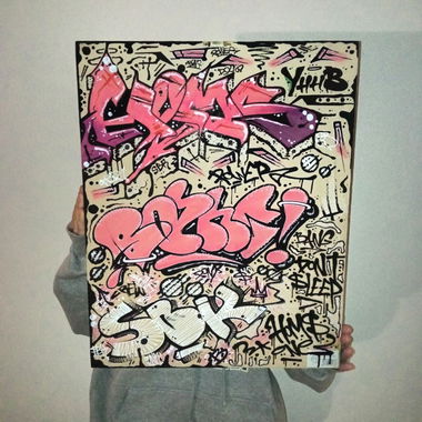 Graffiti Street Art - Photo by Homs - Homs (2023)