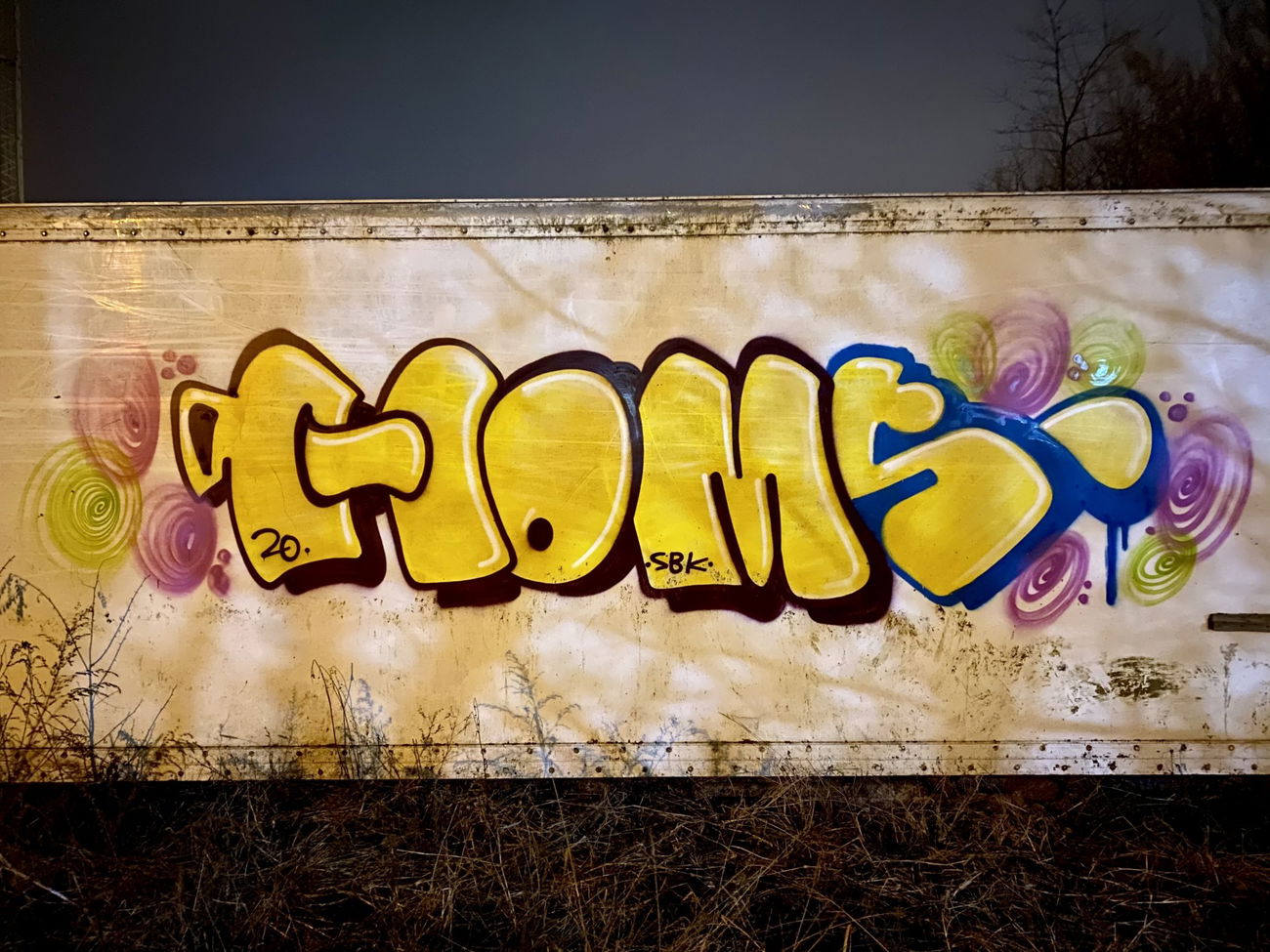 Graffiti Bombing - Photo by Homs - homs (2020)