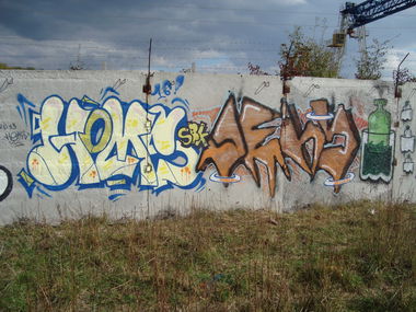 Graffiti Wall - Photo by Homs - HomsGeha