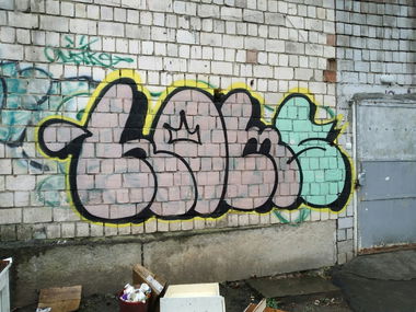 Graffiti Bombing - Photo by Homs - Homs