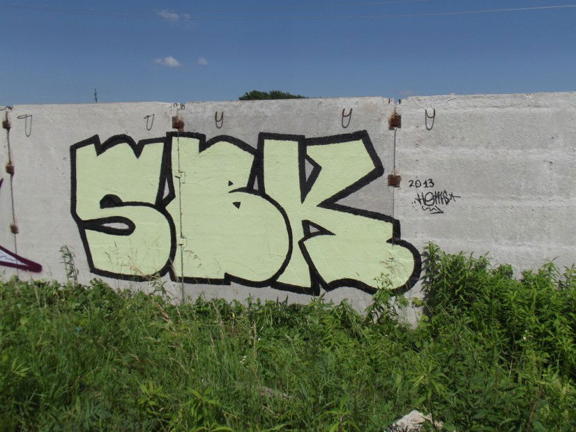 Graffiti Wall in Chernivtsi - Photo by Homs - SBK, Homs (2013)