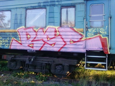 Graffiti Bombing - Photo by Homs - Homs, BSC (2012)