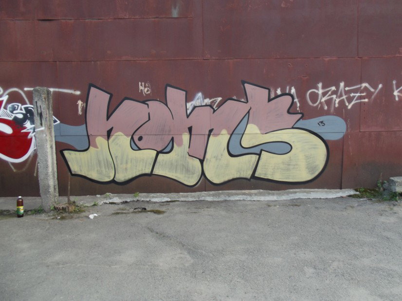 Graffiti Bombing - Photo by Homs