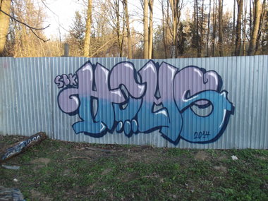 Graffiti Bombing - Photo by Homs - Homs, SBK (2014)