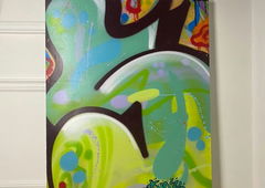 Graffiti Street Art - Photo by Homs - Homs, Bombing, graffiti (2022)