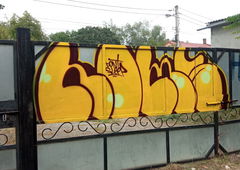 Graffiti Bombing - Photo by Homs (2024)