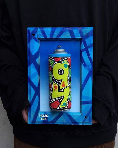 Graffiti Street Art - Photo by Homs - Homs, Bombing, graffiti (2024)