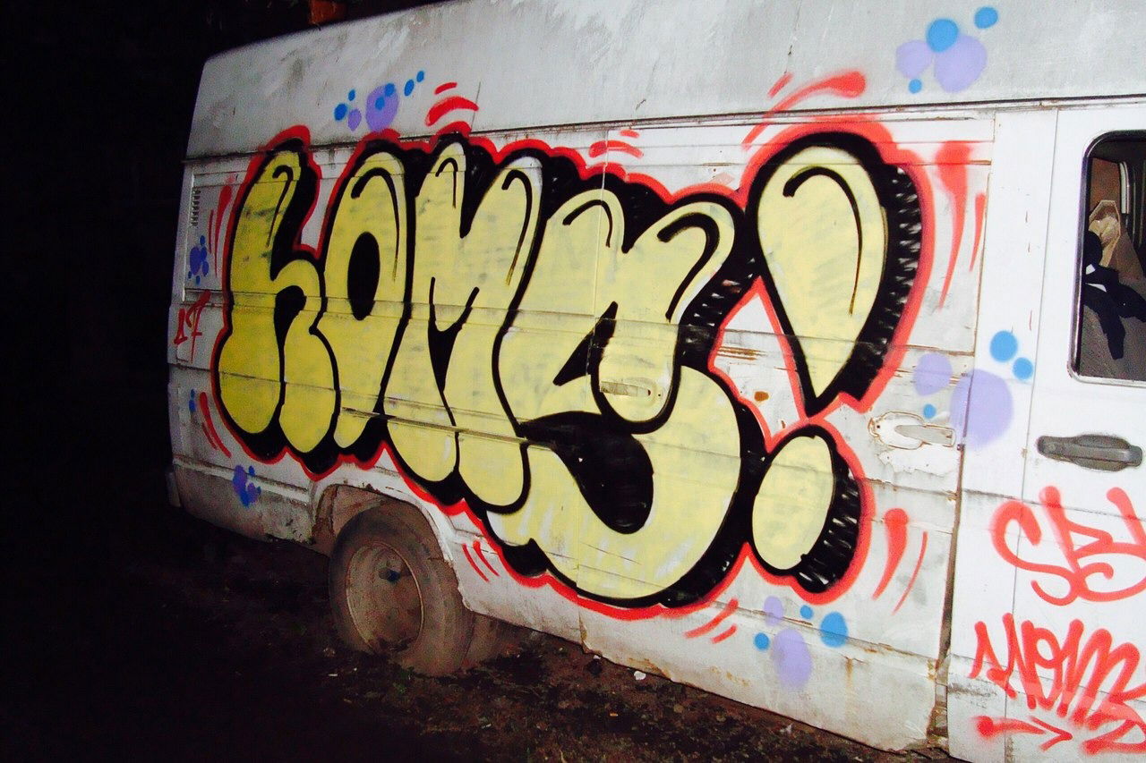Graffiti Bombing - Photo by Homs - Homs (2017)