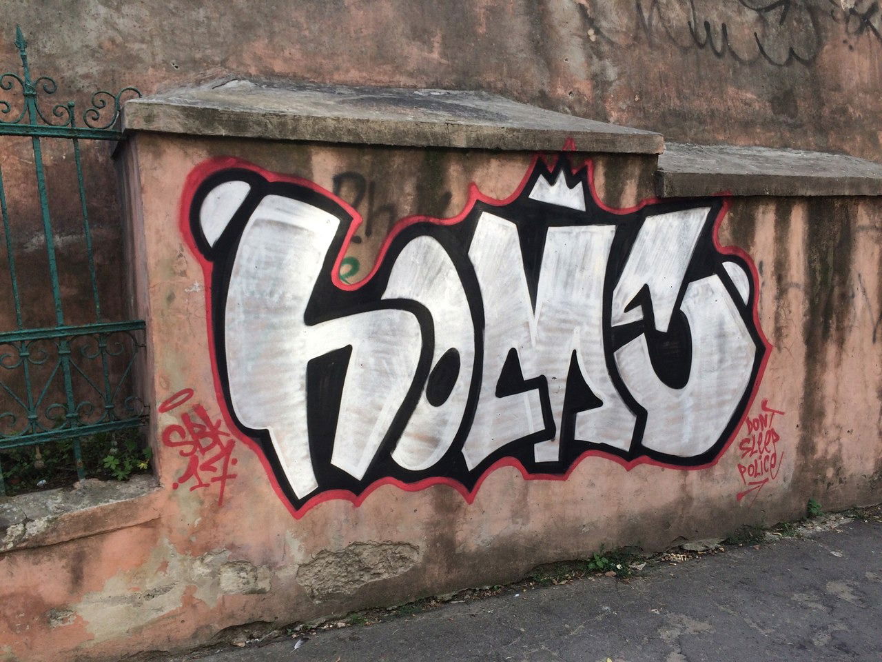 Graffiti Bombing - Photo by Homs - Homs