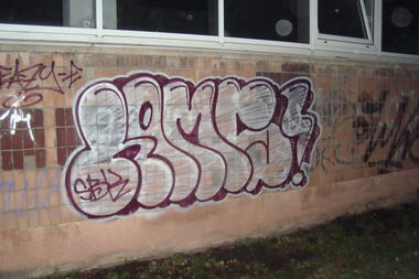 Graffiti Bombing - Photo by Homs