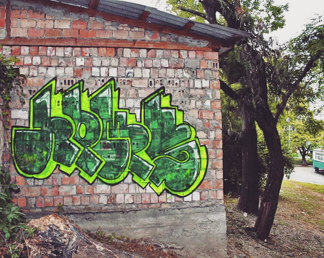 Graffiti Bombing - Photo by Homs - Homs