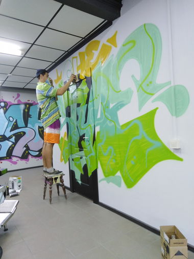 Graffiti Artwork - Photo by Homs - Homs