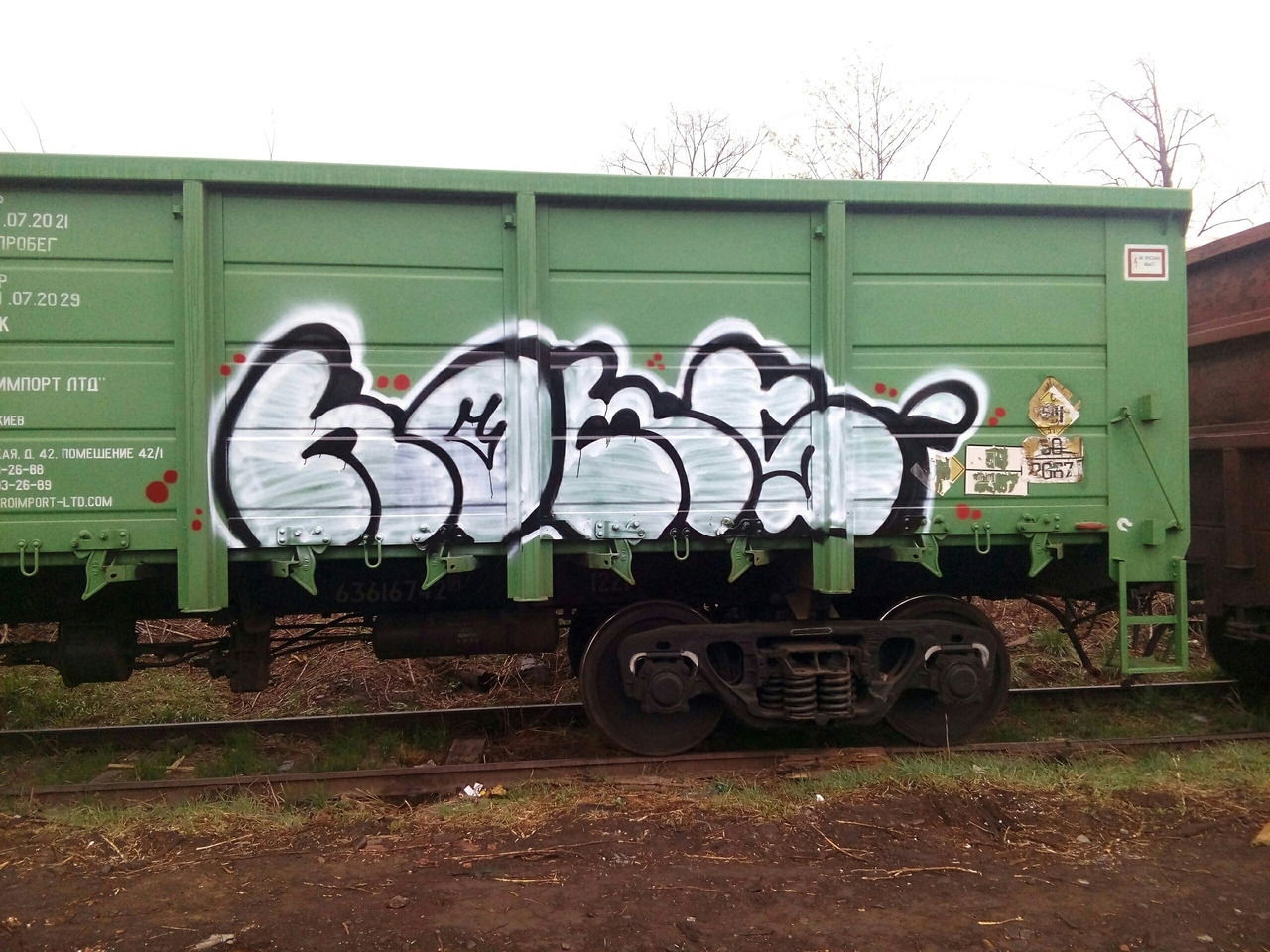 Graffiti Train - Photo by Homs - Homs (2019)