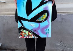 Graffiti Street Art - Photo by Homs - Homs, Bombing, graffiti (2023)